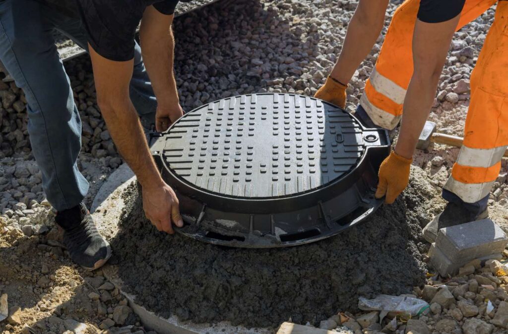 The dedicated professionals at Painter Land Development planning thorough septic tank repair at Lake Keowee, Septic Tank Repair services near me.