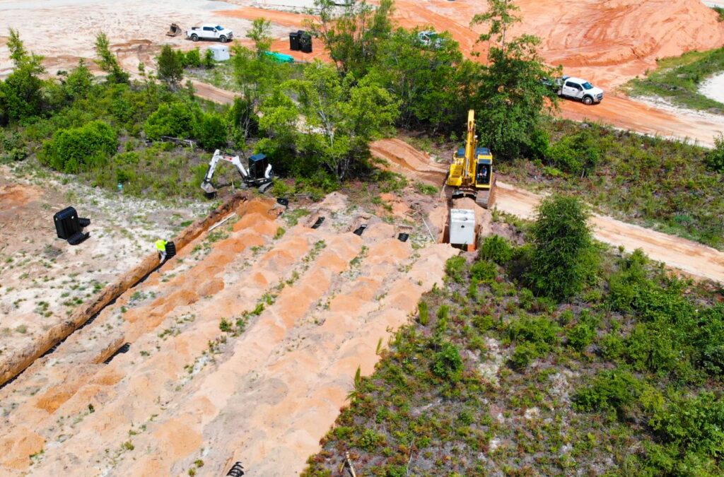 Professional land grading and excavation services by Painter Land Development in North Carolina. Land Grading & Excavation Near Me.